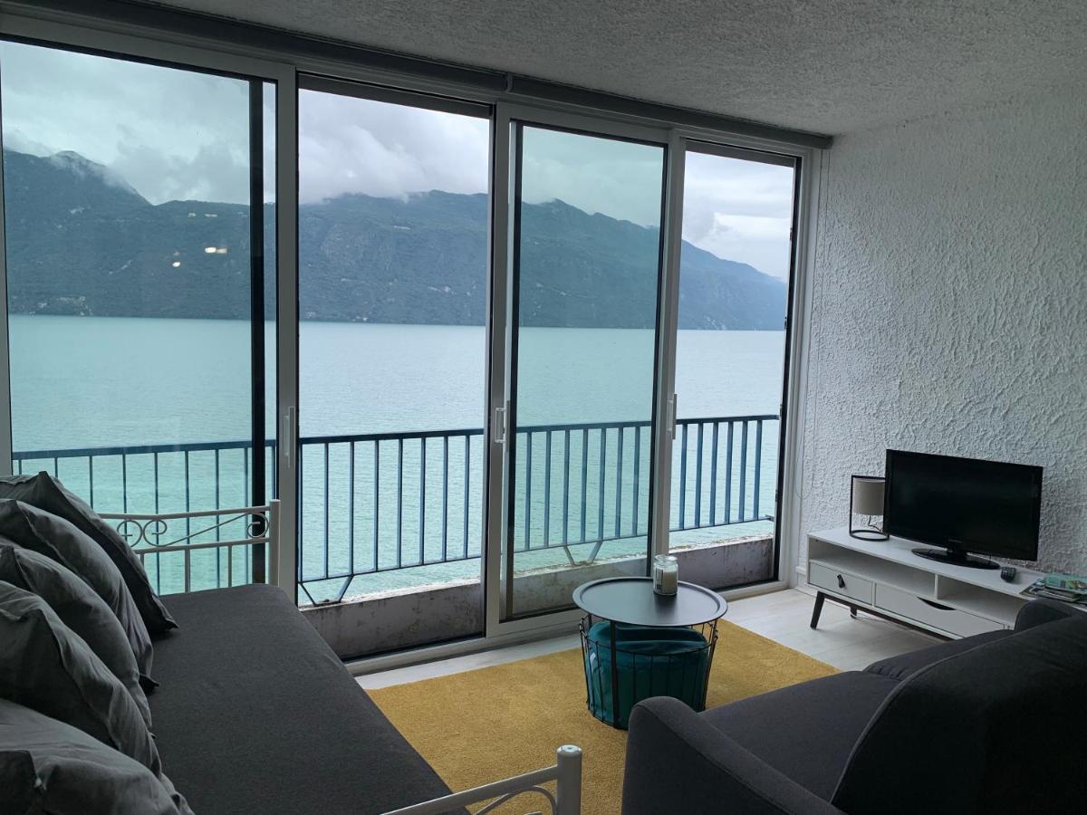 Le Lamartine, Vue Magnifique Face Au Lac Du Bourget Aix-les-Bains Eksteriør bilde