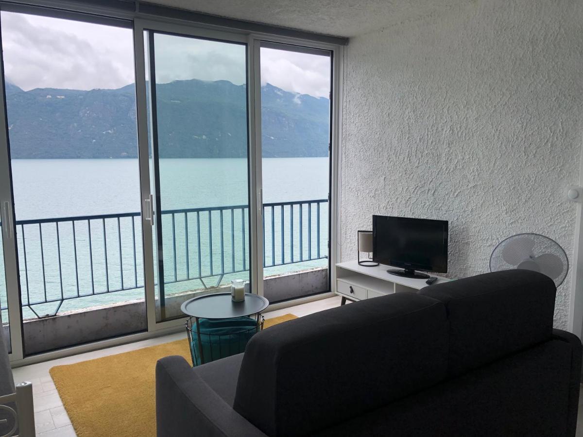 Le Lamartine, Vue Magnifique Face Au Lac Du Bourget Aix-les-Bains Eksteriør bilde